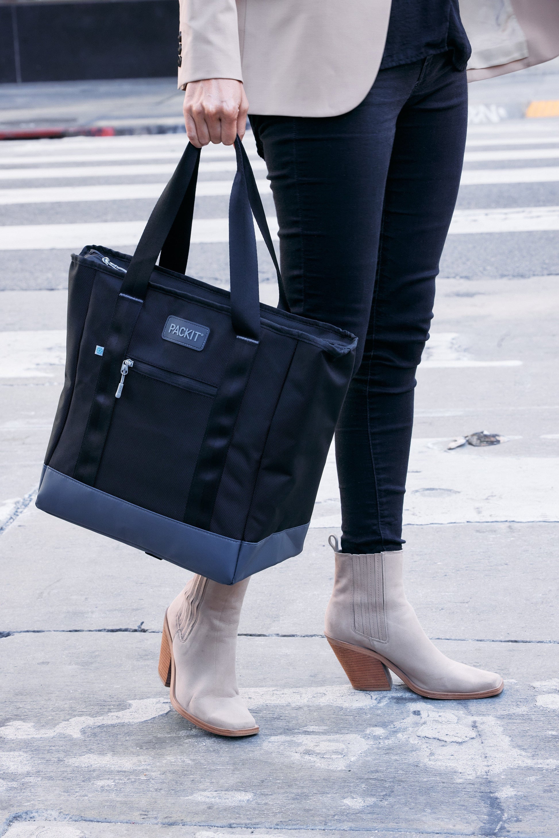 freezable-carry-tote-y8 freezable-carry-tote-black-gray-lifestyle-city-bag-only.jpg