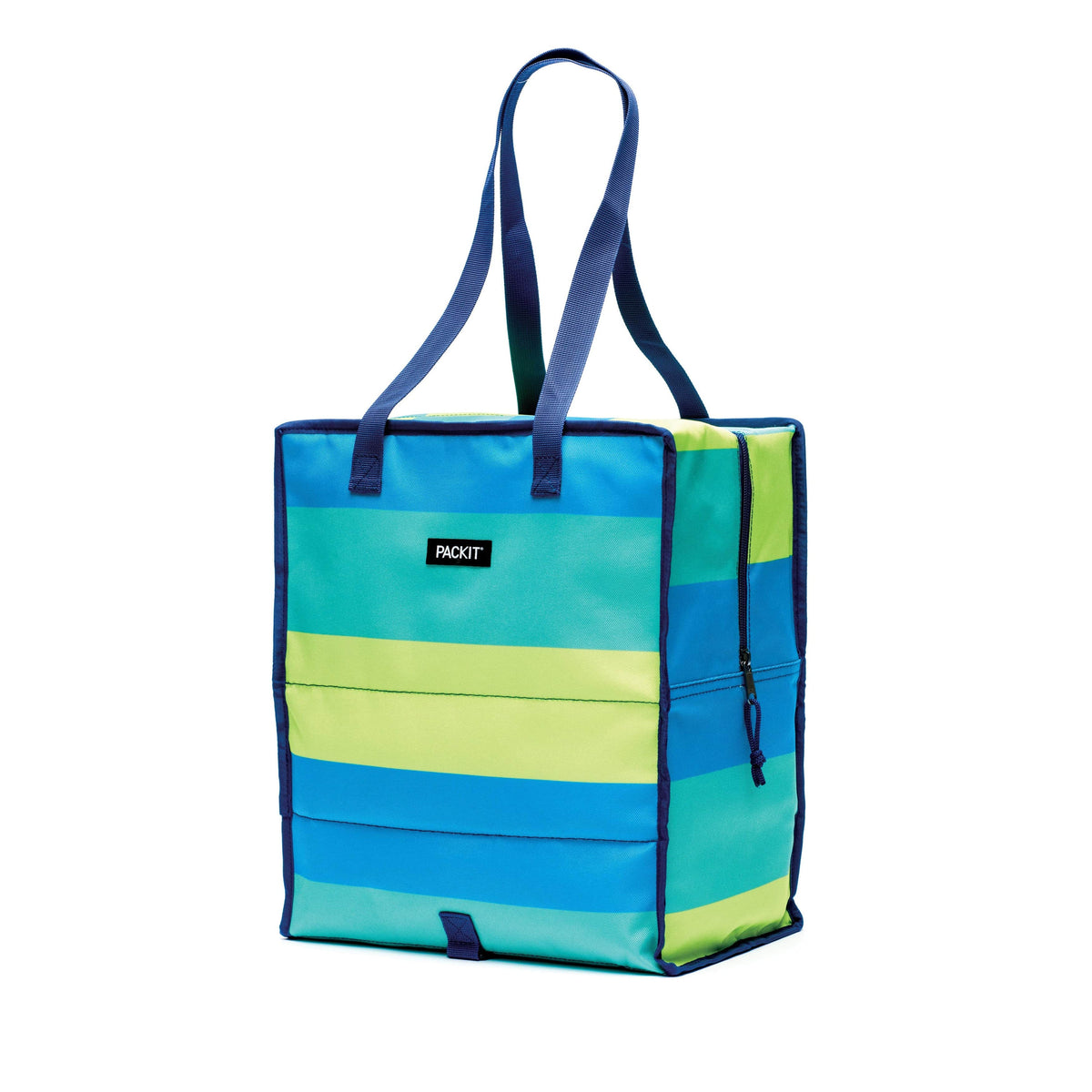 freezable-grocery-tote-k8 freezable-grocery-tote-fresh-stripe-left-angled.jpg