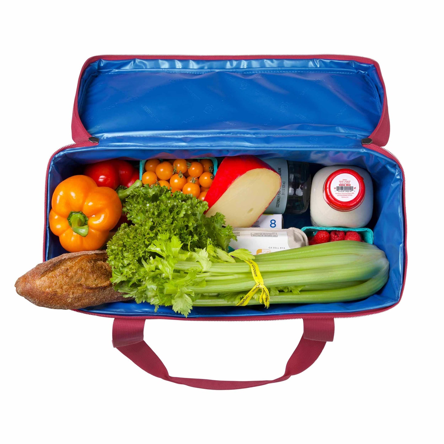 freezable-market-tote-c4 freezable-market-tote-magenta-top-down.jpg