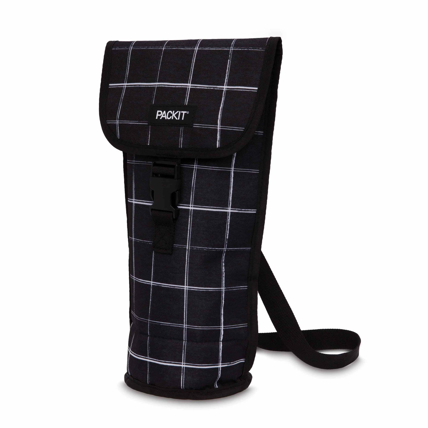 freezable-wine-bag-x6 freezable-wine-bag-black-grid-angled-left.jpg